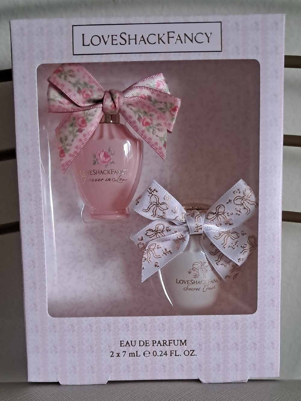 LoveShackFancy Pink & Cream Eau de Parfum Duo